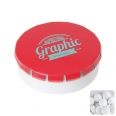 Round Click Plastic Pot with Sugar Free Mints 6