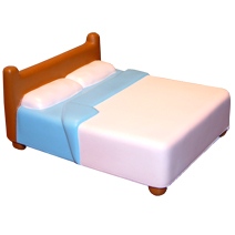 Bed Double Stress Toy