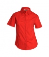 Ladies Poplin Shirt Short Sleeved 3