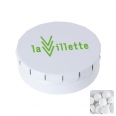 Round Click Tin with Dextrose Mints 4