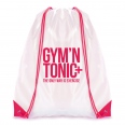 White Coloured Trim Pegasus Drawstring Bag 12