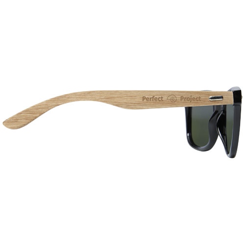 Hiru Rpet/Wood Mirrored Polarized Sunglasses in Gift Box