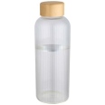 Mirage 650 ml Single-walled Borosilicate Glass Bottle with Bamboo Lid 1