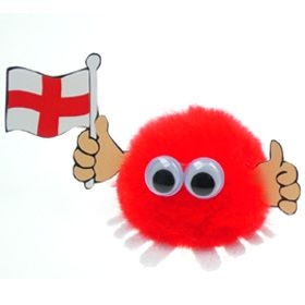England Flag Handy Logo Bug