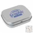 Flat Hinged Tin with Sugar Free Mints 15