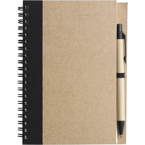 Cardboard Notebook with Ballpen