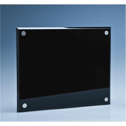 25.5 x 30.5cm Onyx Black Wall Display Plaque