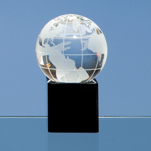 60 mm Optic Globe on Black Base