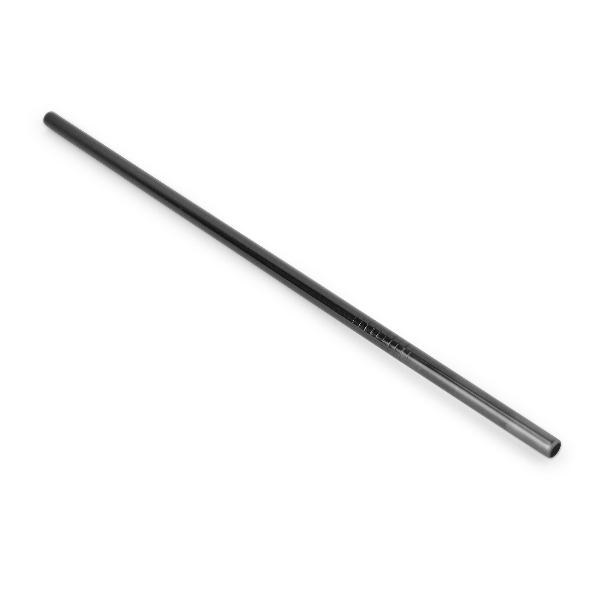 Uk Stock Black Metal Straw