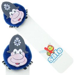 Police Logo Bug Bookmark