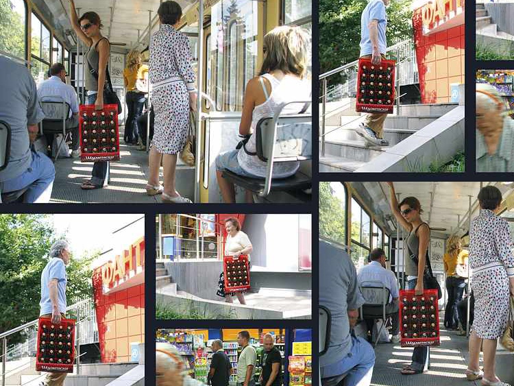 Printed Carrier Bags are "Crate-ively" Designed #CleverPromoGifts