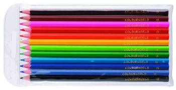 Colourworld Full Size Pencils Wallet 12