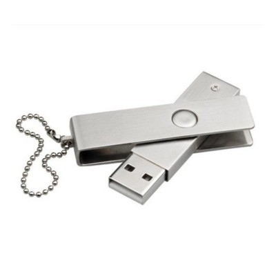 Twisting Keychain USB Flash Drive