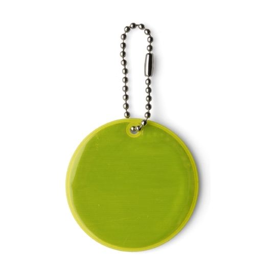 Round Reflective Key Holder