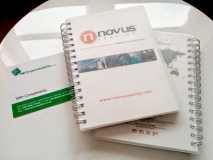 Promotional Notebooks a Success for Novus Sealing #ByUKCorpGifts