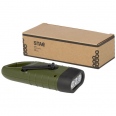 Helios Recycled Plastic Solar Dynamo Flashlight with Carabiner 5
