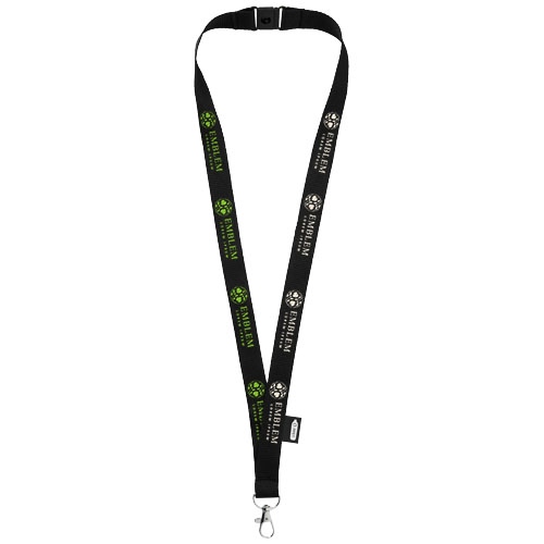 Tom Recycled PET Lanyard with Breakaway Closure