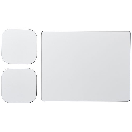 Brite-Mat® Mouse Mat and Coaster Set Combo 3
