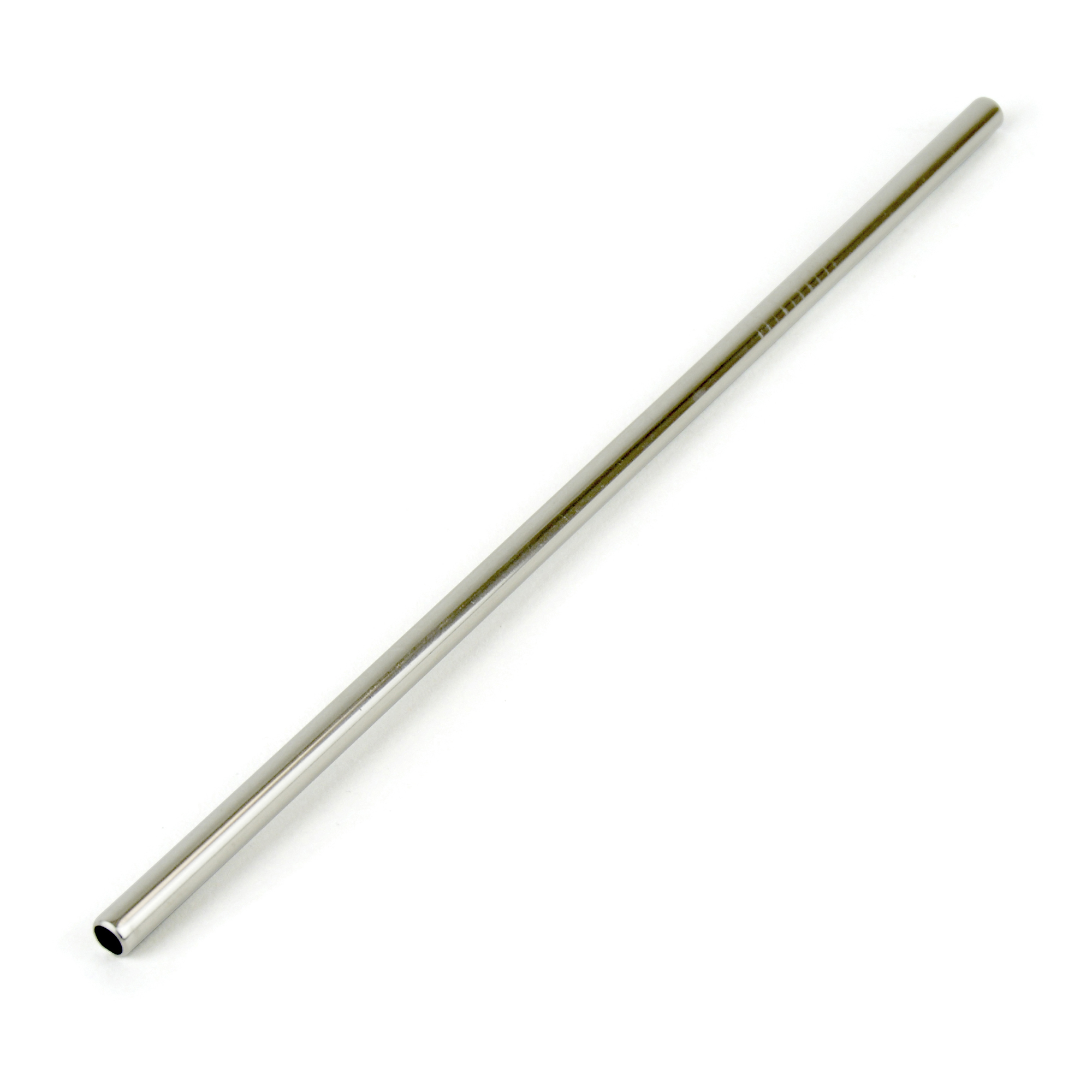 Uk Stock Silver Metal Straw