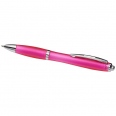 Curvy Ballpoint Pen with Frosted Barrel and Grip 4