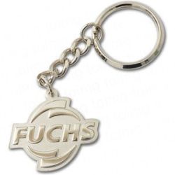 Metal 2-Tone Keyring