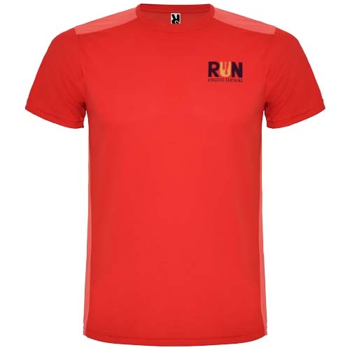 Detroit 130 G/m² Short Sleeve Kids Sports T-Shirt