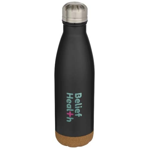 Cove 500 ml Double Wall Vacuum Insulated Stainless Steel Water Bottle with Cork Details