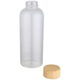 Mirage 650 ml Single-walled Borosilicate Glass Bottle with Bamboo Lid 4