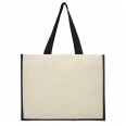 Varai 320 G/M² Canvas and Jute Shopping Tote Bag 23L 5