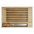 Pao Bamboo Cutting Board with Knife 5