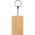 Bamboo Keychain with Charging Cables 2