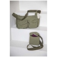 Calli 13" GRS Recycled Nylon Laptop Messenger Bag 9