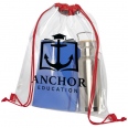 Lancaster Transparent Drawstring Backpack 5L 6
