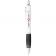 Nash Ballpoint Pen White Barrel and Coloured Grip 13