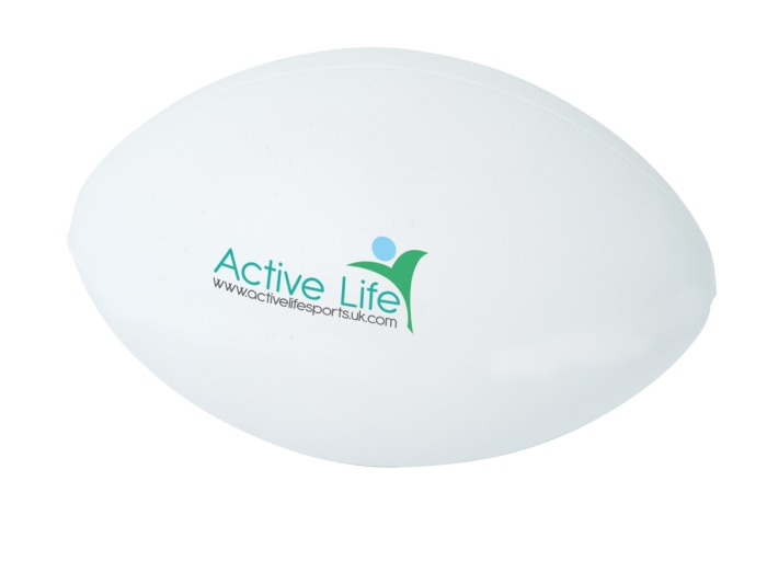 Stress Rugby Ball Uk Corporate Gifts, Plain White Rugby Ball