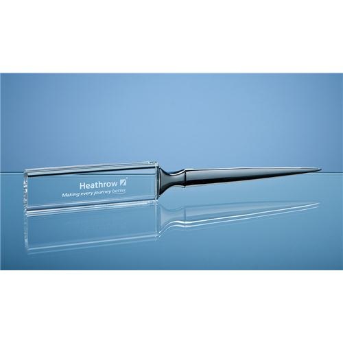 21.5cm Optical Crystal Letter Opener