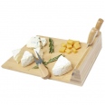 Mancheg Bamboo Magnetic Cheese Board and Tools 6