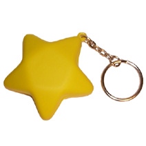 Star Keyring Stress Toy