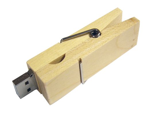 Clothes Peg USB Flash Drive