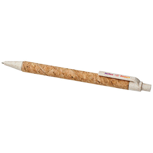 Midar Cork and Wheat Straw Ballpoint Pen