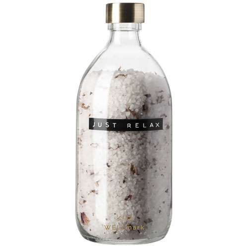 Wellmark Just Relax 500 ml Bath Salt - Roses Fragrance