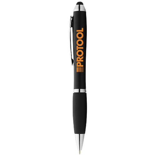 Nash Coloured Stylus Ballpoint Pen with Black Grip