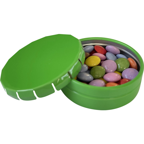 Round Click Tin with Choco'S