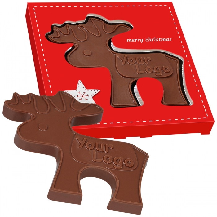 Chocolate Reindeer in a Box