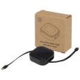 Gloas 5-in-1 Recycled Retractable Data Sync and 100W Fast Charge Cable with Smartphone Tool Kit 1