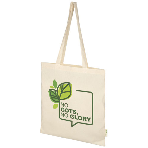 Orissa 100 G/M² GOTS Organic Cotton Tote Bag 7L