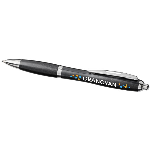 Nash Wheat Straw Chrome Tip Ballpoint Pen