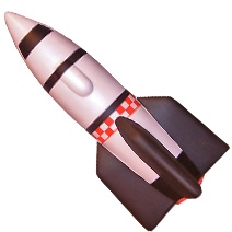 Rocket Stress Toy