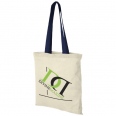 Nevada 100 G/M² Cotton Tote Bag Coloured Handles 7L 10