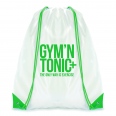 White Coloured Trim Pegasus Drawstring Bag 5